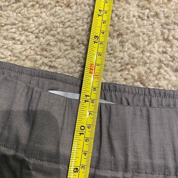 D. Exterior Women’s Linen Blend Pull On Pants Tuape Italian Size 44 - Picture 6 of 7